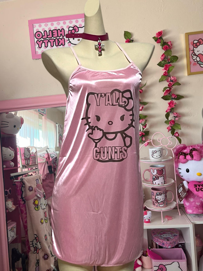 Pink Y2K Nightgown PA10057