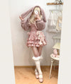 Cute Ear Plush Coat PA10009