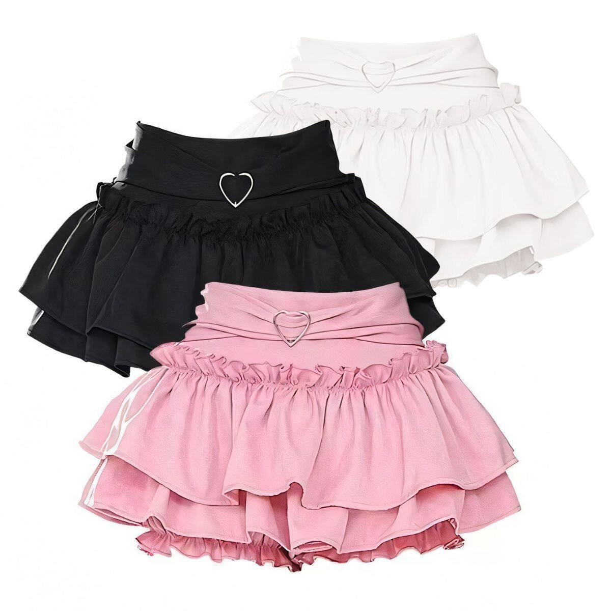 Retro style puffy cake skirt PA20330