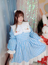 bell sleeve sweet dress PL53386