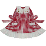 bell sleeve sweet dress PL53386