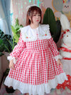 bell sleeve sweet dress PL53386