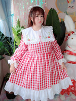 bell sleeve sweet dress PL53386