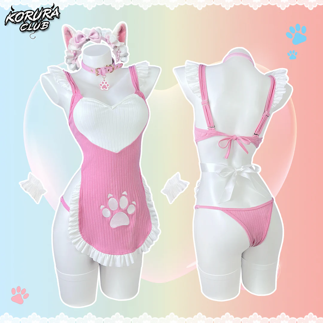 KORURACLUB-Pre-sale Neko Maid Cosplay Costume KO104