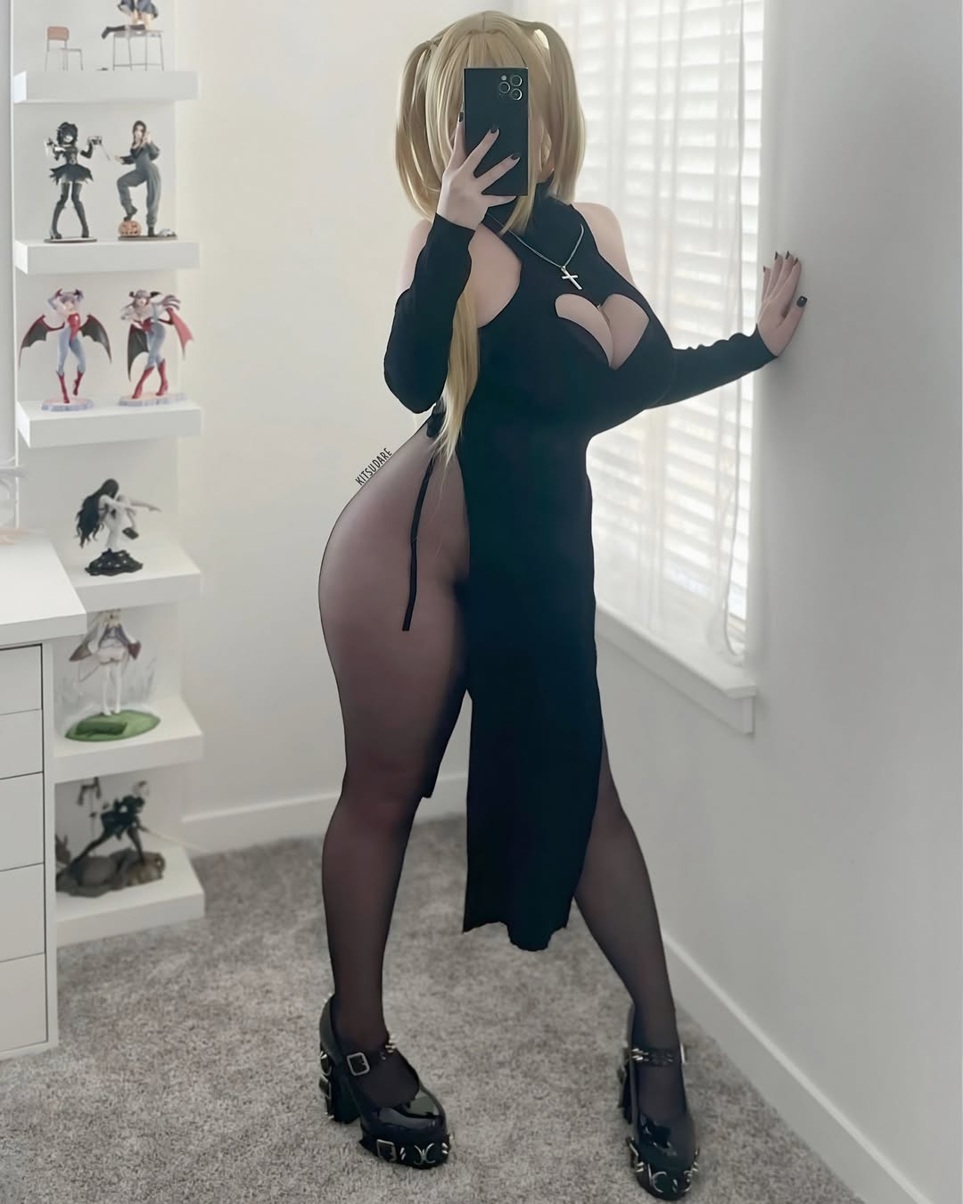 KORURACLUB-Plus Size Heart-Shaped Cheongsam KO59