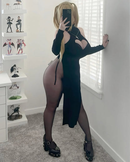 KORURACLUB-Plus Size Heart-Shaped Cheongsam KO59