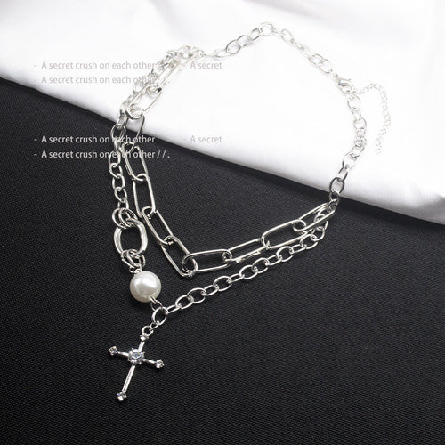 CROSS NECK CHAIN  P1049