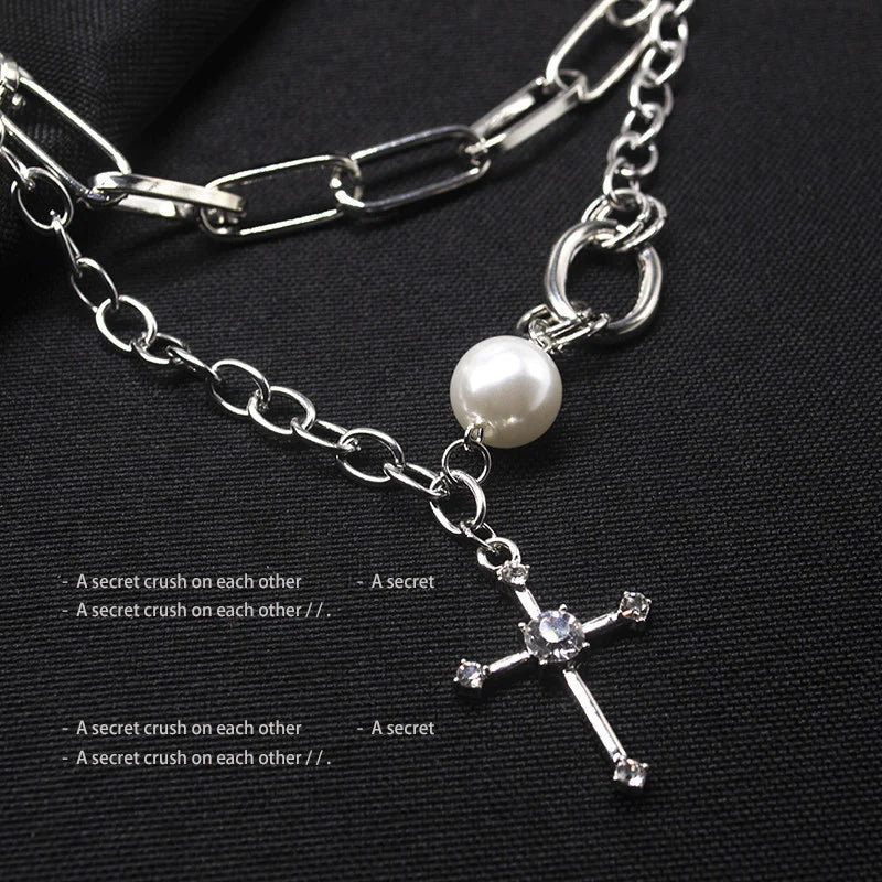 CROSS NECK CHAIN  P1049