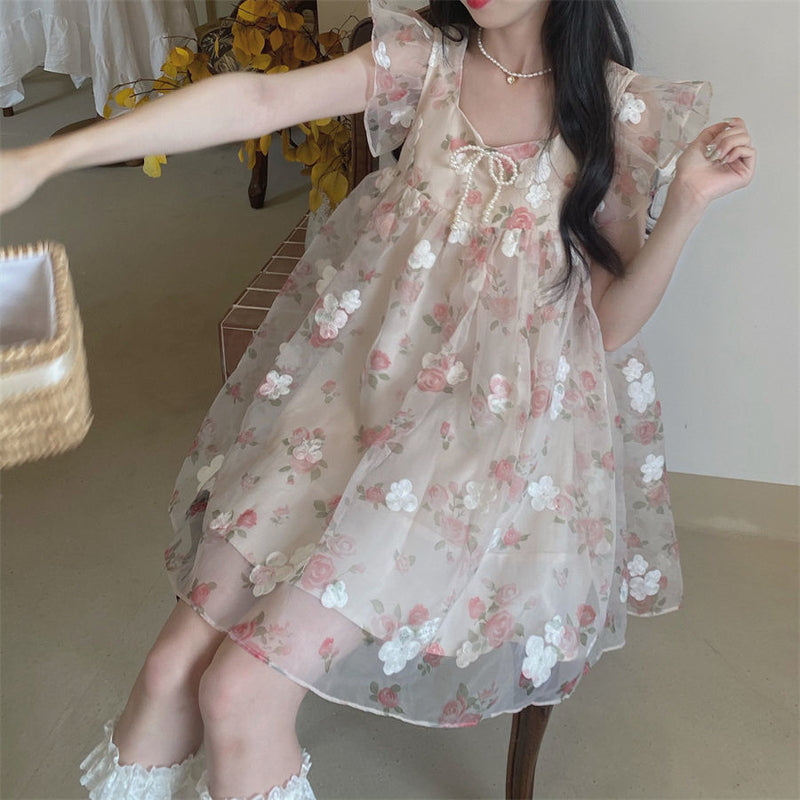 Rose Floral Dress PL52971