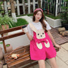 Cute Rabbit Overalls PL53087