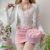 Pink top + skirt 3-piece set  PL52673