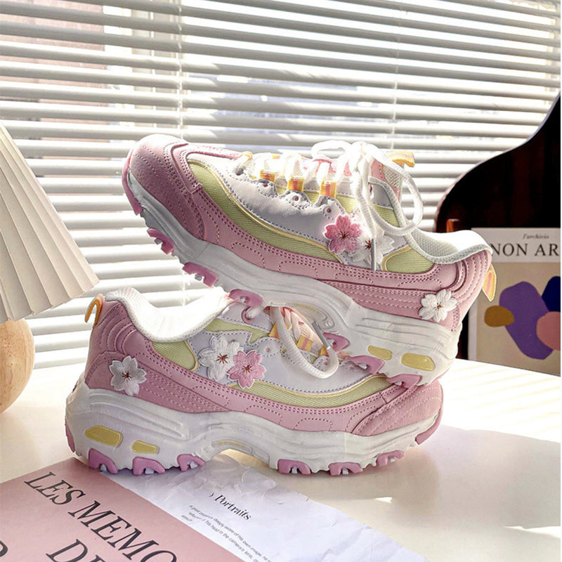 Pink Sakura Sneakers PL52808