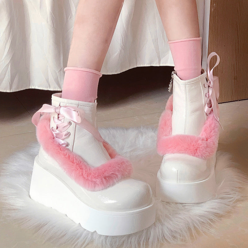 Bow Lolita Shoes PL52734