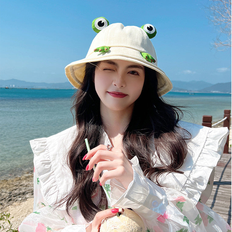 Cute Frog Bucket Hat PL52989