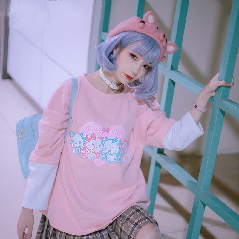 Cartoon Long Sleeve Sweater PL52771