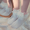 Pink Lolita Lace Socks PL52756