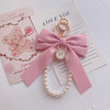 Pink Bow Keychain Bag Pendant  PL52786