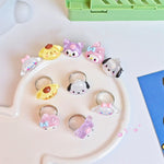 5pcs Cartoon Ring PL53045