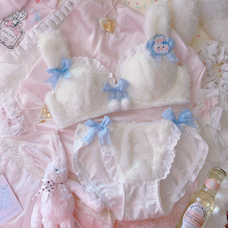 Plush Bunny Ears Underwear Set PL52800