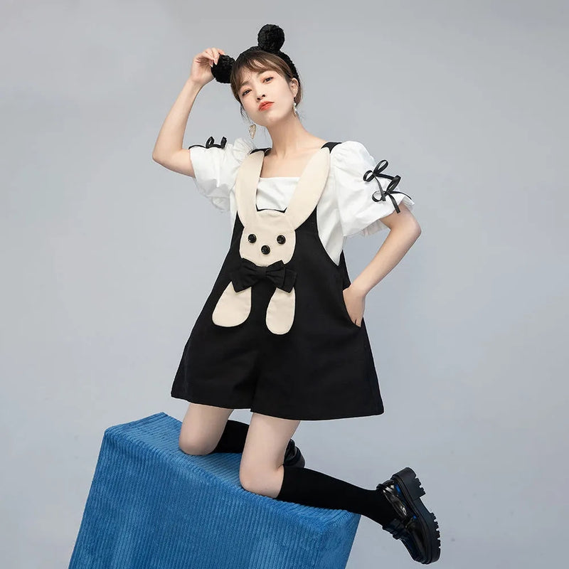 Cute Rabbit Overalls PL53087