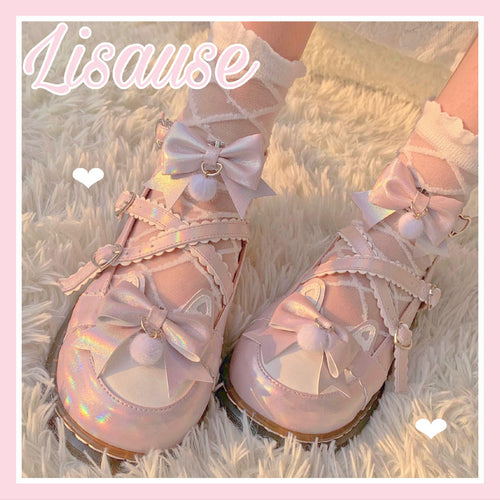 Cute Buckle Lolita Shoes PL52916