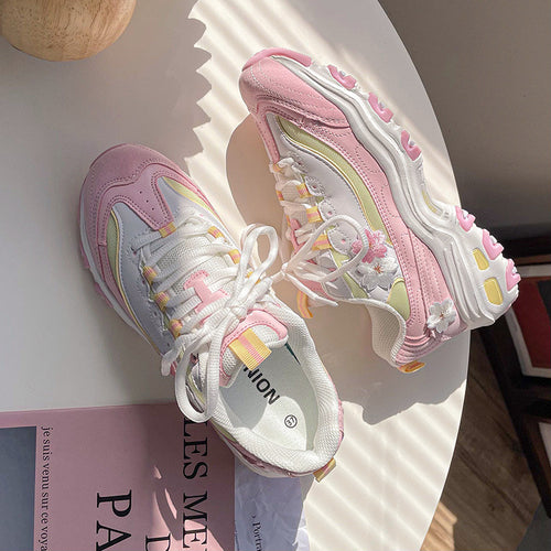 Pink Sakura Sneakers PL52808