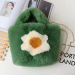 Cute Plush Omelette Tote PL52992