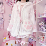 Cute cat ear coat PL50694