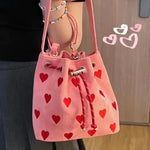 Pink handbag PL53075