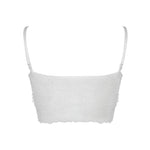 Bow Lace White Camisole PL52823