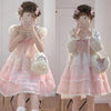 Gradient Pink Lolita Slip Dress PL53052