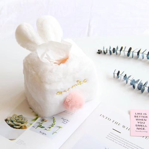 Cute Rabbit Ear Tissue Box PL52882