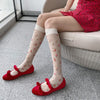 Romantic Floral Calf Socks PL53008