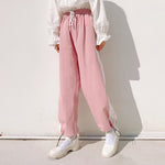 rabbit print track pants PL52865