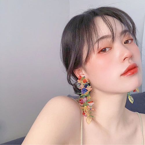 Cute Flower Earrings PL53011