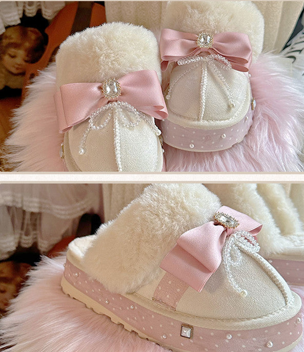 Lolita bow slippers PL52851