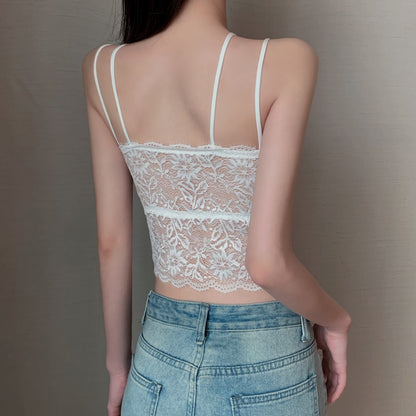 Lace Halter Camisole PL52903