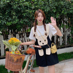 Cute Rabbit Overalls PL53087