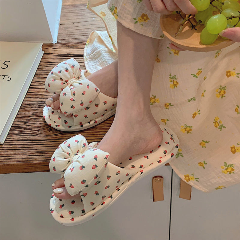 Cute Cotton Slippers PL52908