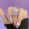 Cute Rabbit Ring PL53043