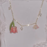 Antique Rose Necklace PL52958