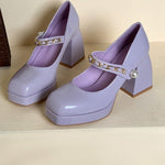 Vintage Non-slip Lolita Shoes PL53066