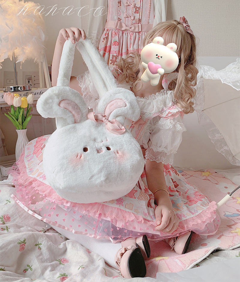 Cute Rabbit Large Shoulder Bag PL52798