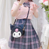 PU leather cute shoulder bag