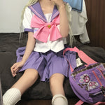 Sweet Purple JK Uniform Set PL53055