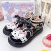 Lolita rabbit head lace shoes PL52915