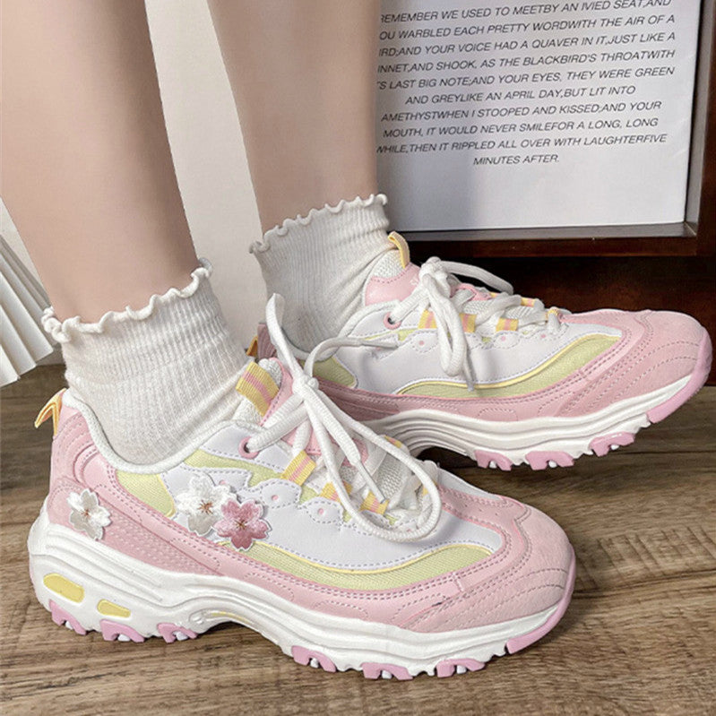 Pink Sakura Sneakers PL52808