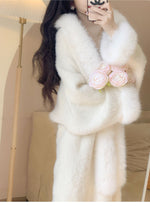 plush long coat PL52738