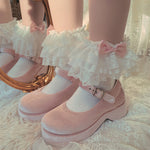 Pink Lolita Lace Socks PL52756