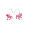 V pony design earrings PL52949